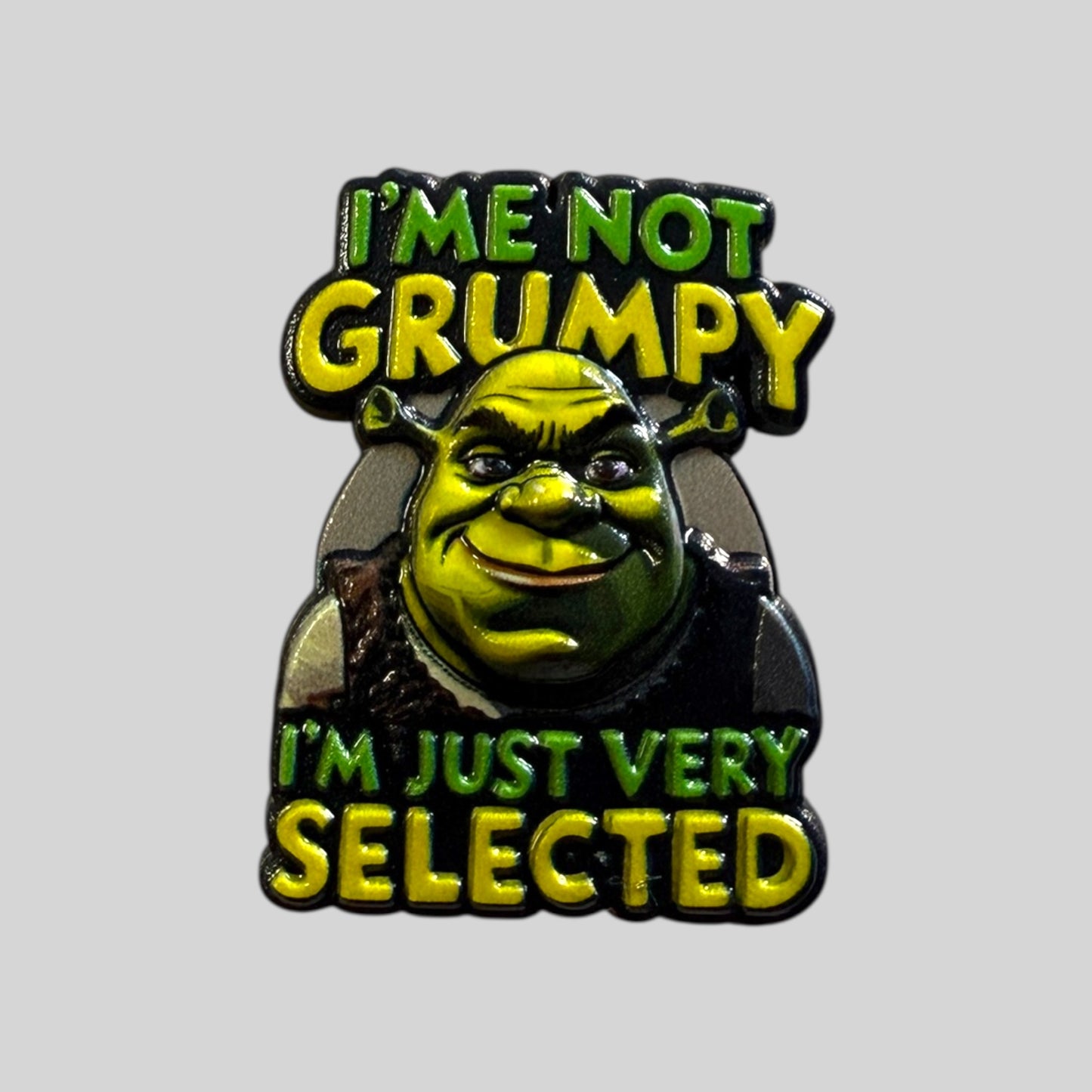 Not Grumpy Just Selective | 3D Cartoon