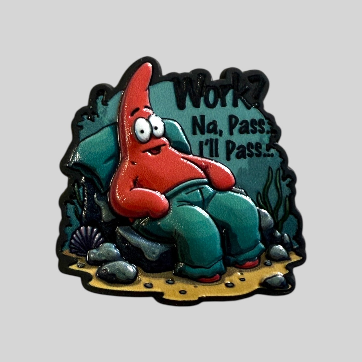 Work Nah | 3D Cartoon