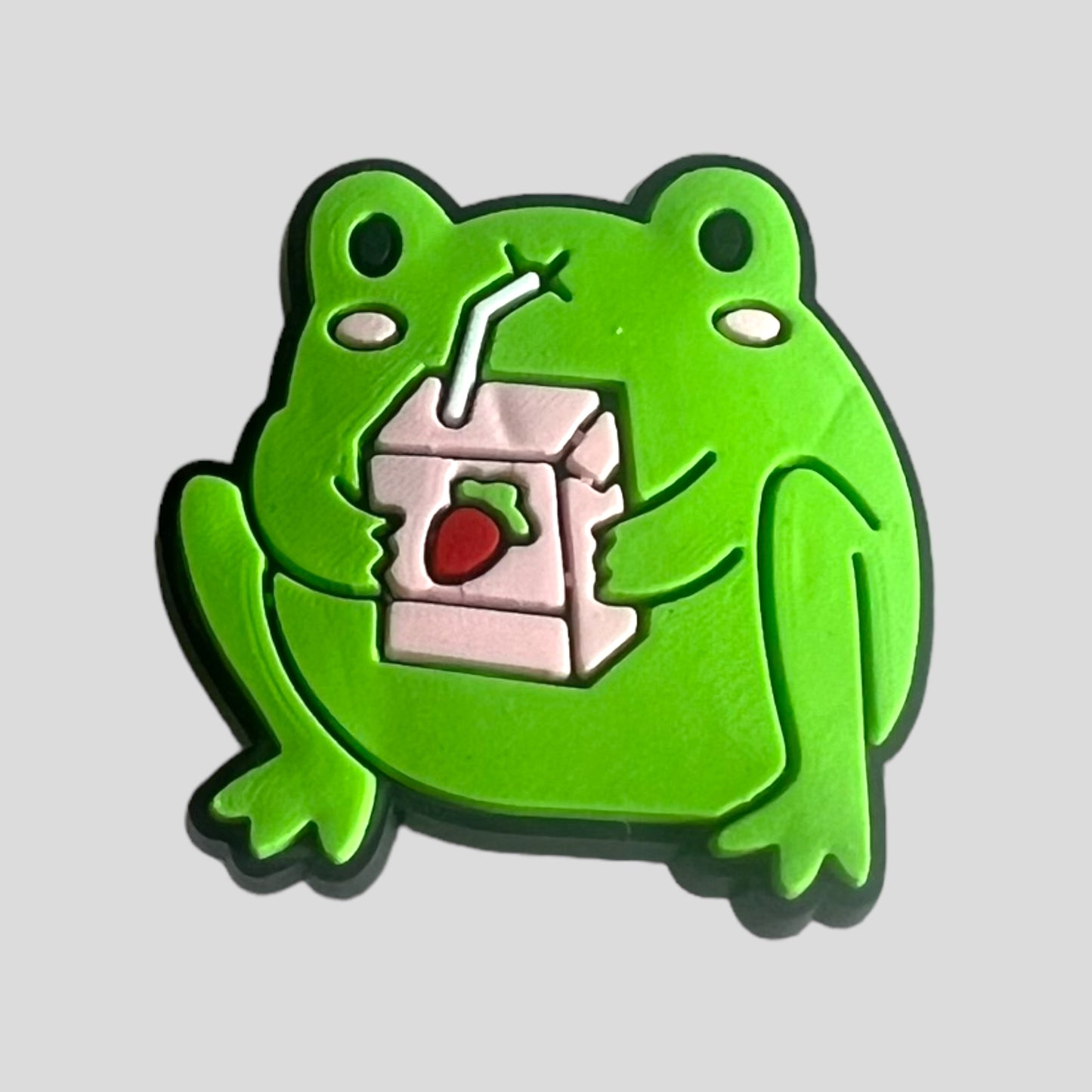 Frog with Juice Box | Animals