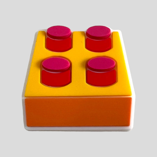 4 Block Yellow & Red | Building Block