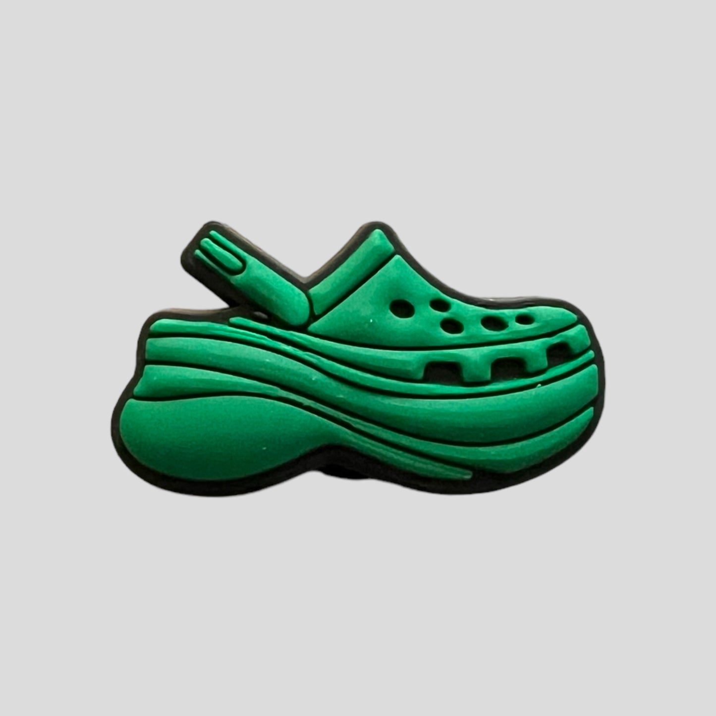 Green Platform Croc | Crocs