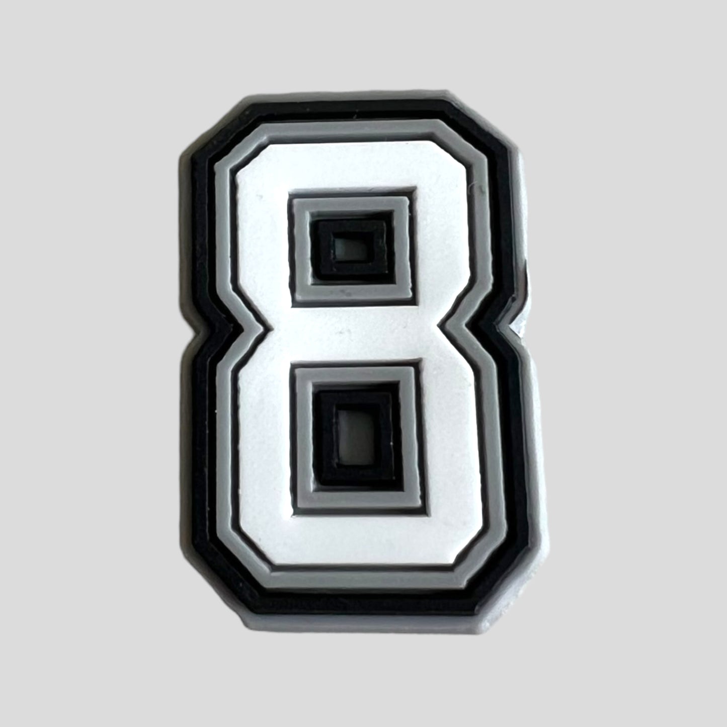 8 | Black & White Numbers