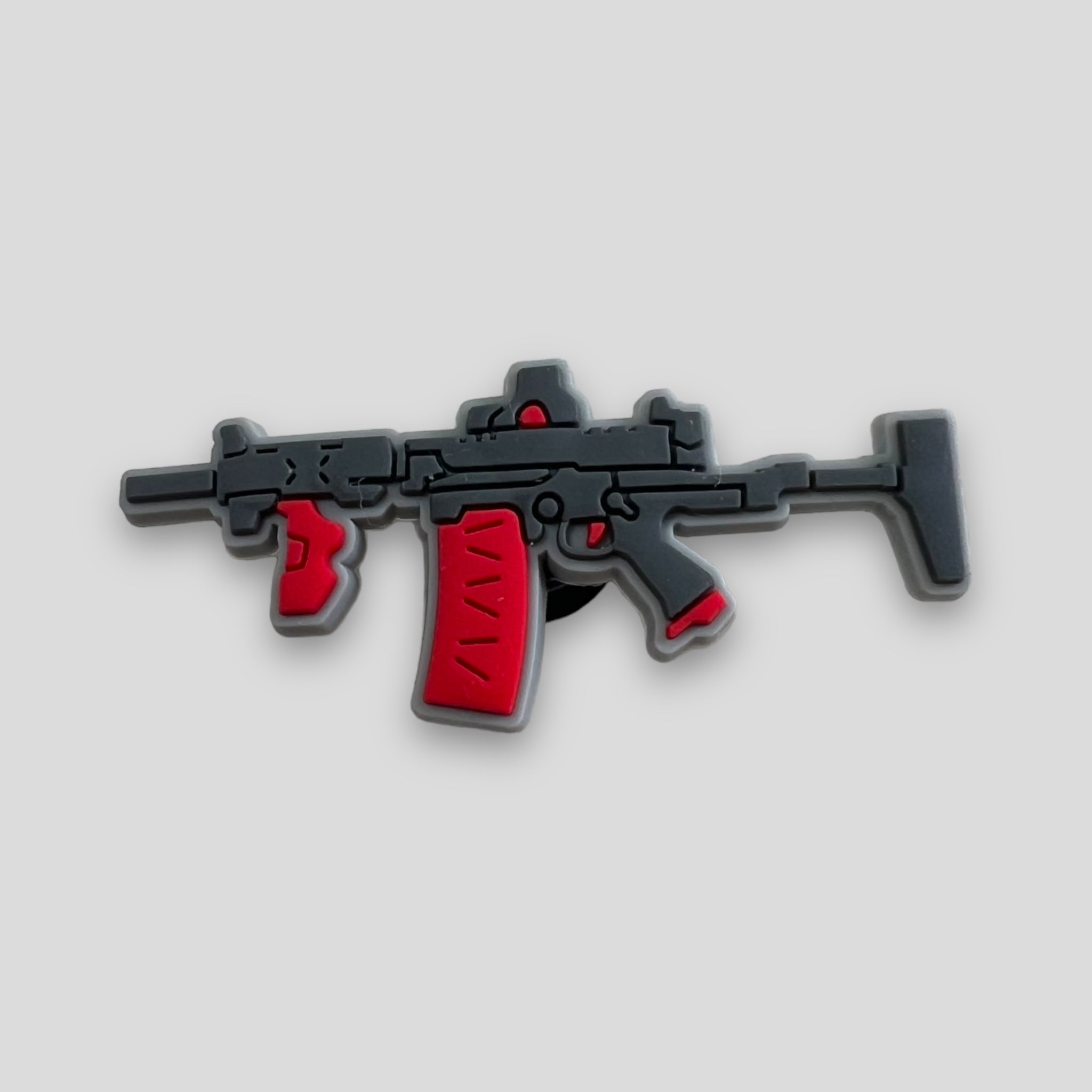Red Machine Gun Machine Gun - Red | Guns | Crocs Charms – Sports Mode Charms