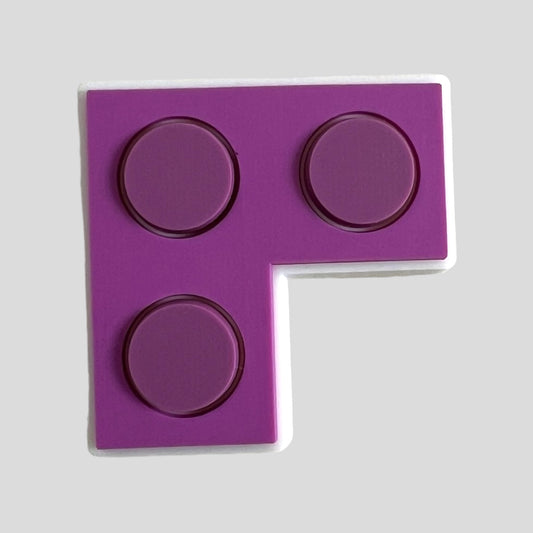 3 Block Purple | Building Block