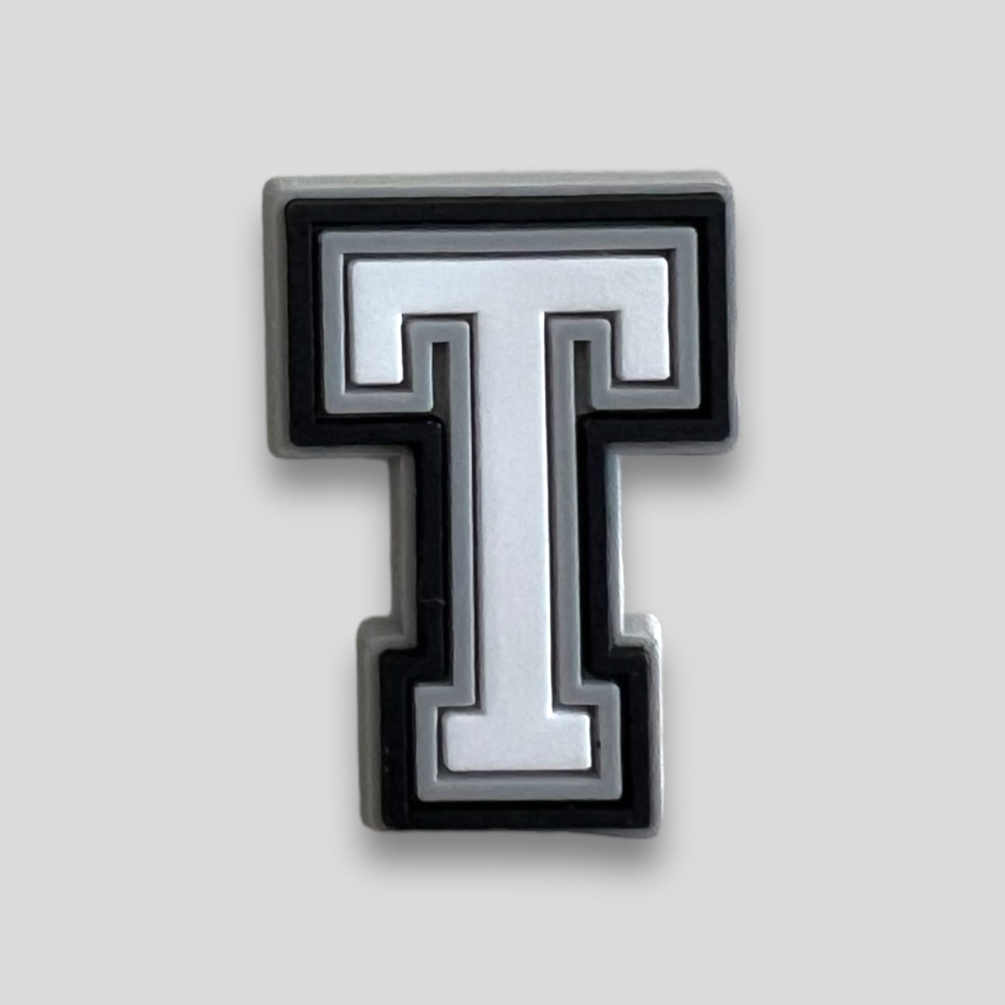 T | Black & White Letters