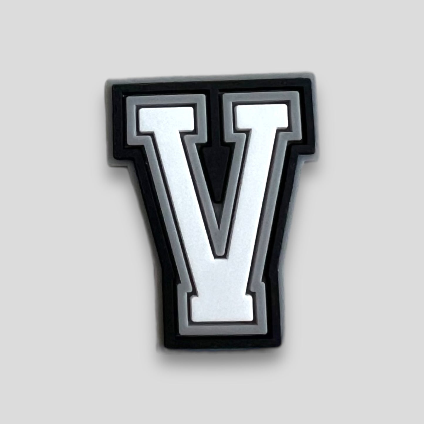 V | Black & White Letters