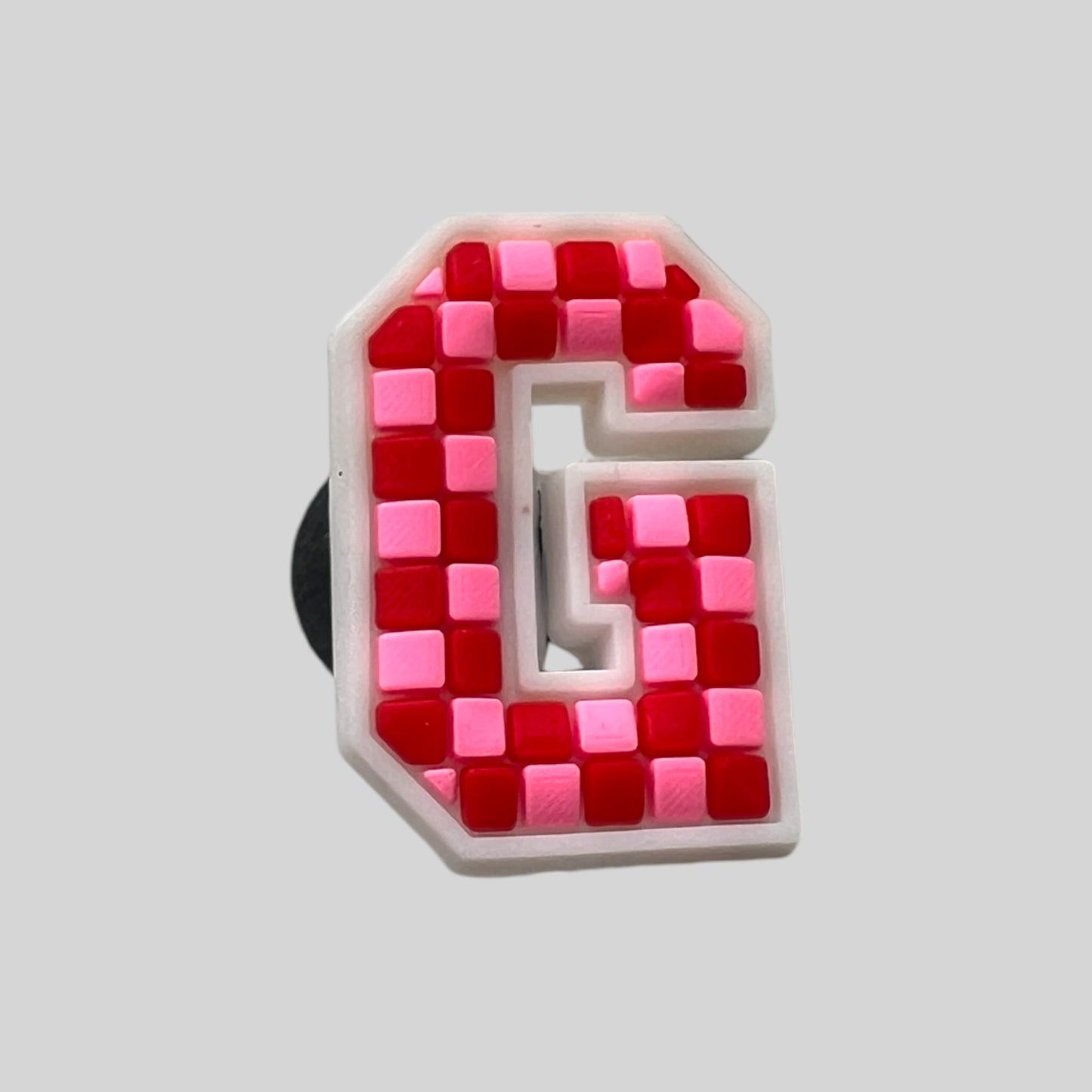 G | Pink Chequered Letters