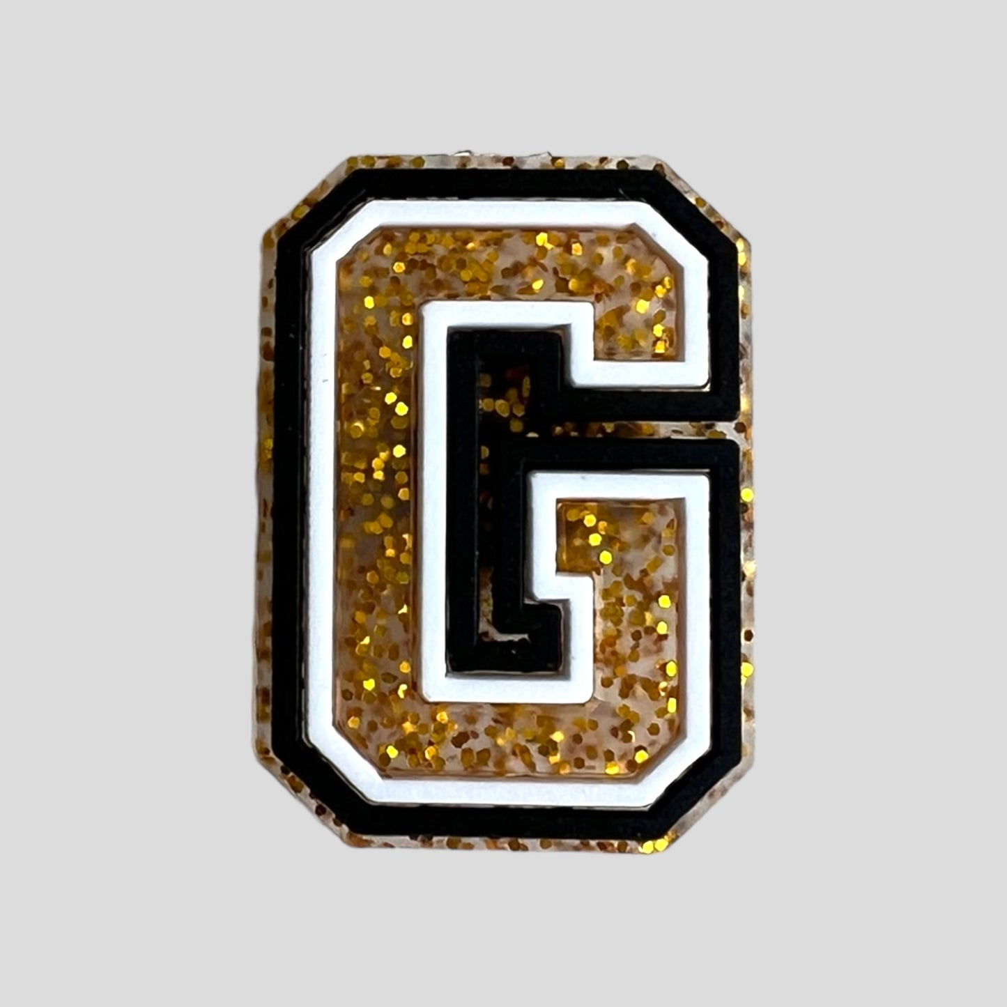 G | Gold Glitter Letters