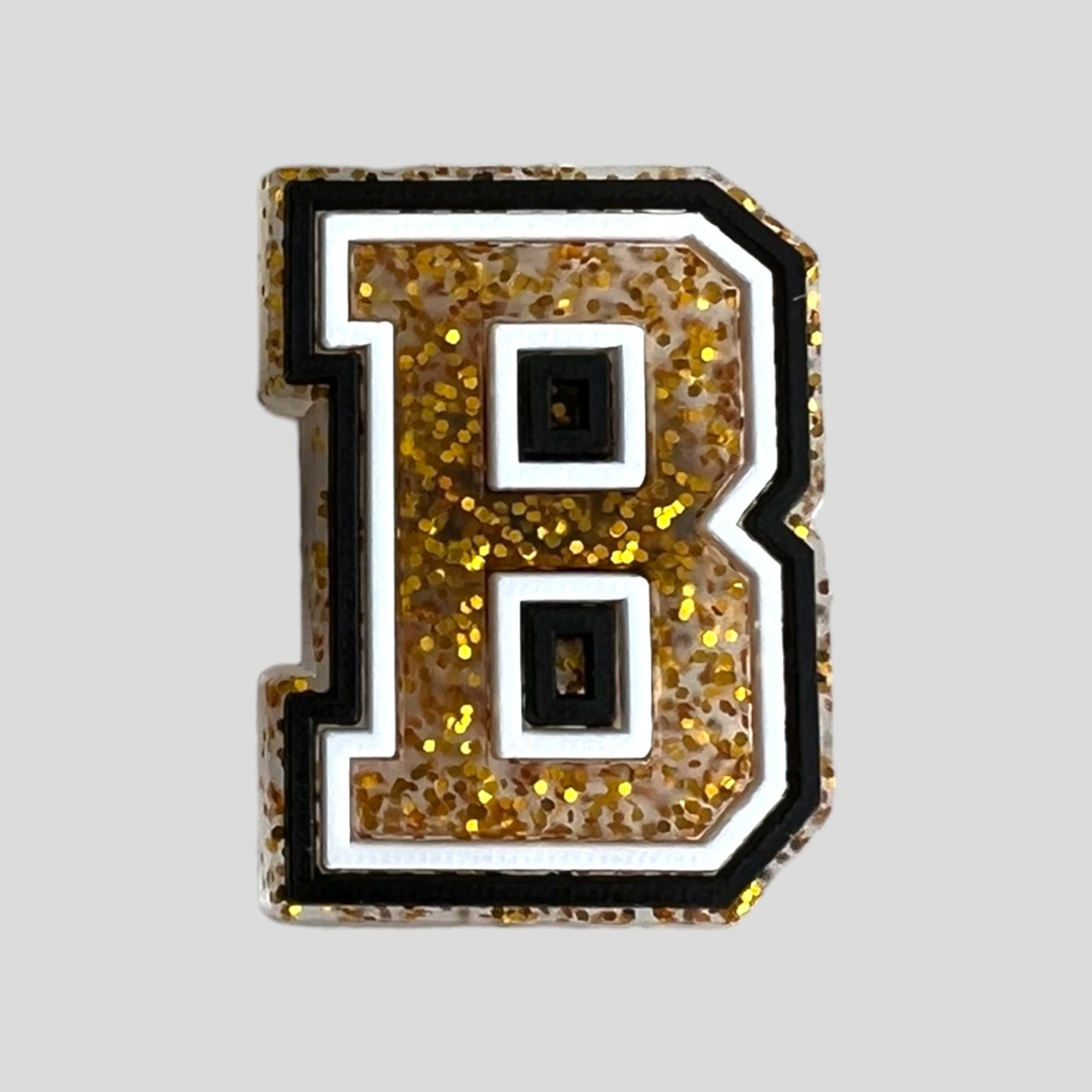 B | Gold Glitter Letters