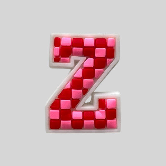 Z | Pink Chequered Letters