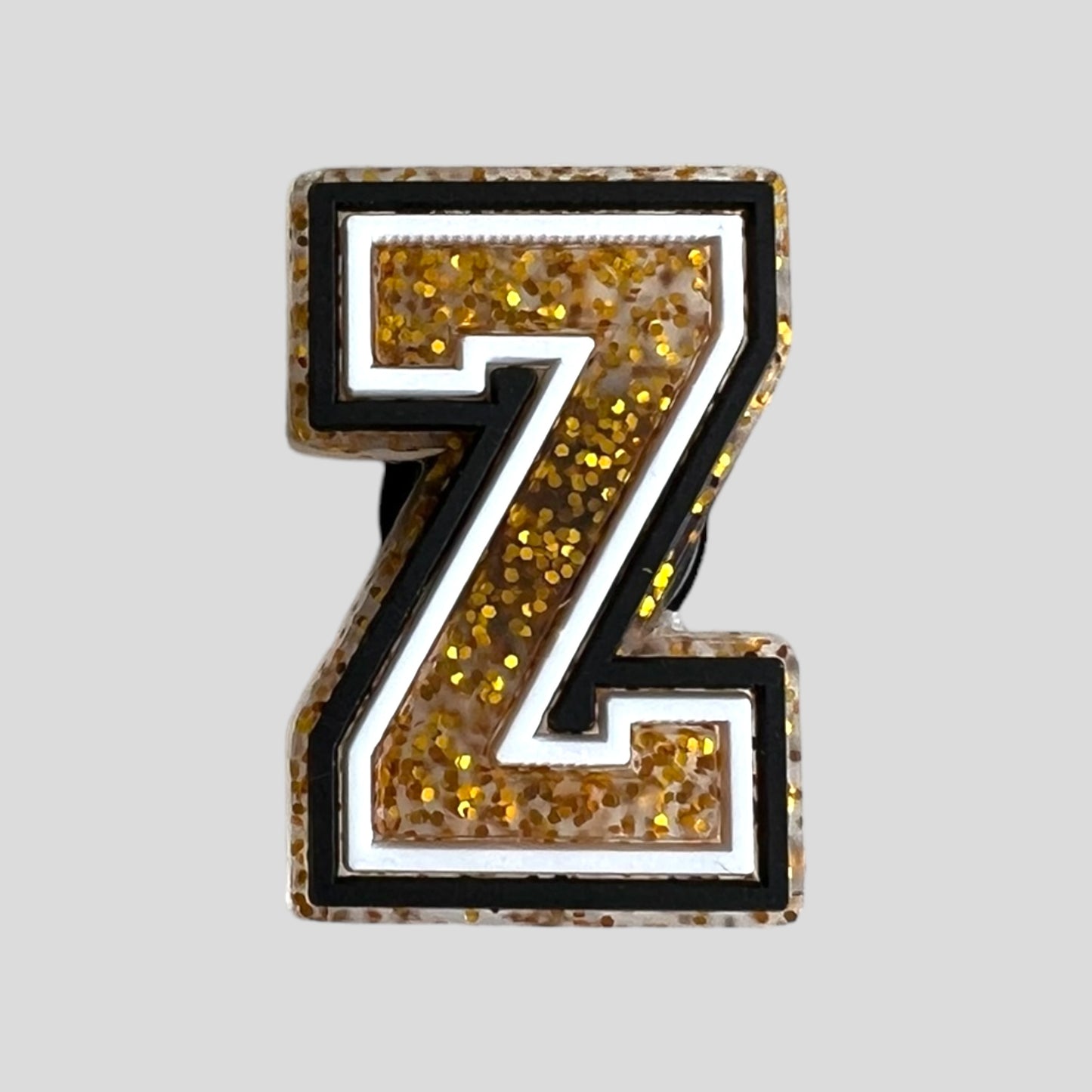 Z | Gold Glitter Letters