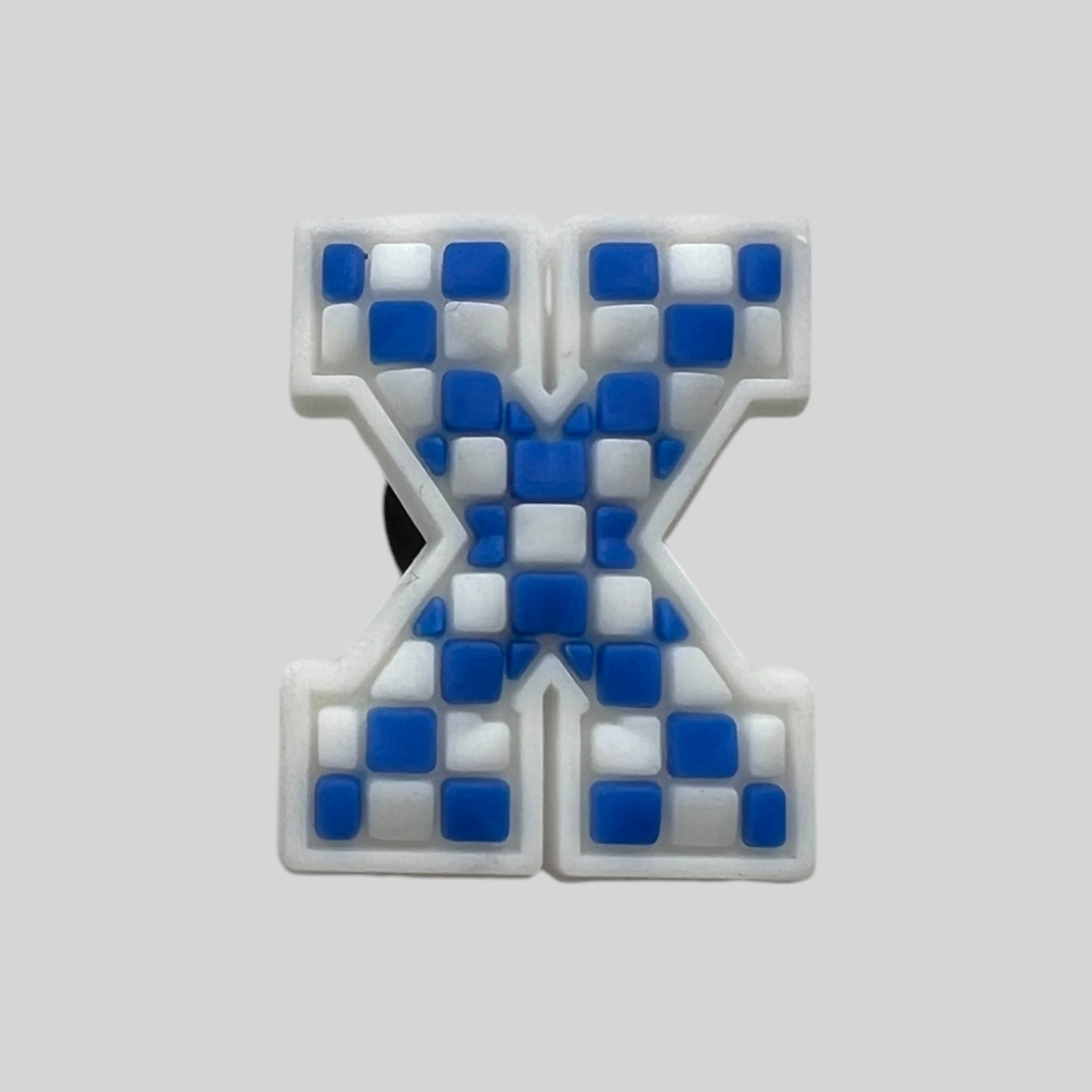 A | Black & White Initial | Crocs Charms – Sports Mode Charms