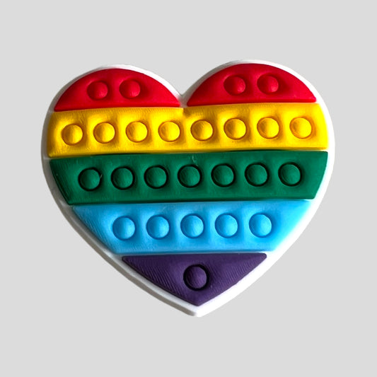 Pride Heart | Pop Fidget Toy